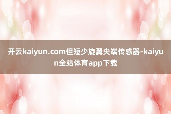 开云kaiyun.com但短少旋翼尖端传感器-kaiyun全站体育app下载
